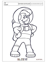 Astranot boyama sayfaları